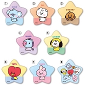 BT21 スター缶バッジコレクション(全8種ブラインド)
