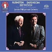 高音質CD/SACD/ベートーヴェン/ルービンシュタイン/バレンボイム/ピアノ協奏曲第1番/第2番/Beethoven/Rubinstein/Barenboim/Piano Concerto
