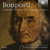 ボンポルティ: 2台のヴァイオリンとBCのためのソナタ全集