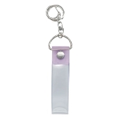 タワレコ 銀テープキーホルダー Lilac
