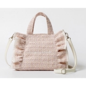 JILL by JILL STUART BOOK ツイードフリルバッグ PINK ver.
