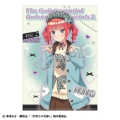 五等分の花嫁* A4シングルクリアファイル 中野二乃/チョコミントGAL