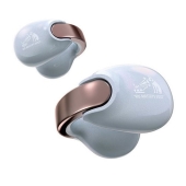 JVC イヤーカフ型 完全ワイヤレスイヤホン HA-NP1T/エターナルブルー