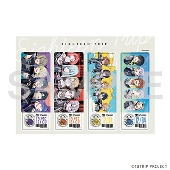 18TRIP チケット風クリアシート 01/集合デザイン