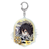 鬼滅の刃 箔押しアクリルキーホルダー 伊黒小芭内
