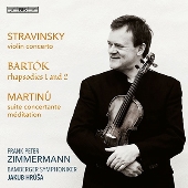 F.P.ツィンマーマン、フルシャ＆バンベルク響/ストラヴィンスキー:ヴァイオリン協奏曲、バルトーク:狂詩曲、マルティヌー:協奏的組曲(SACDハイブリッド)  - TOWER RECORDS ONLINE