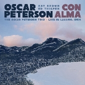 Con Alma: The Oscar Peterson Trio-Live in Lugano, 1964＜完全限定盤/TransparentLight Blue Vinyl＞