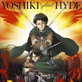 Yoshiki Feat Hyde アニメ 進撃の巨人 Season3 Opテーマ Red Swan 10月3日発売 Tower Records Online