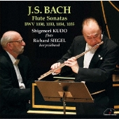 J.S. バッハ:フルート・ソナタ集 BWV 1030,1033,1034,1035