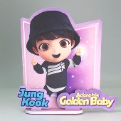 TinyTAN 空気洗浄防臭スタンディングポスター(Purple)/JUNGKOOK