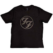 Foo Fighters Ff Logo Hi-Build Black T-Shirt/XLサイズ