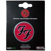 FOO FIGHTERS FF Logo ピンバッジ