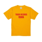 TOWER RECORDS OSAKA T-shirt イエロー Mサイズ