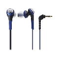 audio-technica SOLIDBASS インナーイヤーヘッドホン ATH-CKS550/Blue