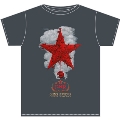 Guns N' Roses 「Star with Smoke」 T-shirt Gray/Lサイズ