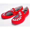 Red Hot Chili Peppers スリッポン Red/27.0