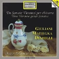 3 Viennese Guitar Sonatas - M.Giuliani, W.T.Matiegka, A.Diabelli