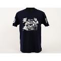 新日本プロレス 後藤洋央紀「荒武者祭り」 T-shirt Navy/XLサイズ