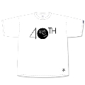 APPLEBUM "40th Anniversary" T-shirt White/XLサイズ [Tシャツ+ポストカード]