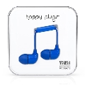 happy plugs イヤホン IN-EAR/コバルト