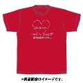 「AKBグループ リクエストアワー セットリスト50 2020」ランクイン記念Tシャツ 23位 レッド × シルバー Sサイズ