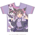 お兄ちゃんはおしまい!×サンリオキャラクターズ カラーTシャツ 緒山みはり×クロミ(L)