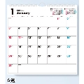 高橋書店 ホワイトボードカレンダー壁掛・卓上兼用 カレンダー 2021年 令和3年 B5変型サイズ E113 (2021年版1月始まり)