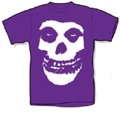 Misfits 「Skull」 T-shirt Purple/Lサイズ