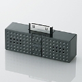 ELECOM iPod Dock型スピーカー 「Sound Block」 Black