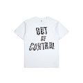 OUT OF CONTROL TEE(White)/XLサイズ