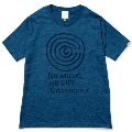 134 Cocco NO MUSIC, NO LIFE. T-shirt (グリーン電力証書付) HEATHER NAVY/Mサイズ