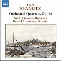 C.STAMITZ:ORCHESTRAL QUARTET, OP. 14:DONALD ARMSTRONG(cond)/NZSO CHAMBER ORCHESTRA