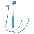 JVC Bluetoothイヤホン HA-FX27BT/ブルー