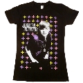 Justin Bieber 「Cross Pattern」 Ladies T-shirt Lサイズ