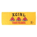 TOWER RECORDS×X-girl Towel'15