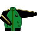 WWF Panda Jersey jacket Green&Yellow/XLサイズ