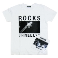 UHNELLYS "ROCKS"T-shirt with EP -RUDE GALLERY- Mサイズ