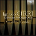 I.Cirri: 12 Sonatas for Organ Op.1