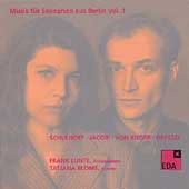 Music for Saxophone from Berlin Vol 1 (1930-32) / F. Lunte