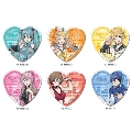 初音ミク&ピアプロキャラクターズ ハート型缶バッジ (6個入りBOX)