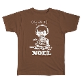 PEANUTS COMIC STYLE×ブリット・ポップ・スター T-shirt NOEL Chestnut/Lサイズ