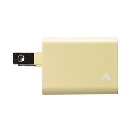 ALPEX USB/ACアダプター ADP-P03/イエロー