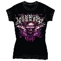 Avenged Sevenfold 「Sunglasses Deathbat」 Ladies T-shirt Mサイズ