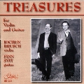 Treasures for Violin and Guitar; Handel, J.S.Bach, Fiocco, etc / Jochen Brusch(vn), Finn Svit(g)