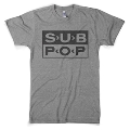 SUB POP ロゴTシャツ アスレチックグレー/Sサイズ