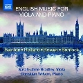 English Music for Viola & Piano - E.Bainton, T.Holland, E.Y.Bowen, G.Bantock