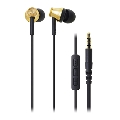 audio-technica iPod/iPhone/iPad専用インナーイヤーヘッドホン ATH-CK330i Gold