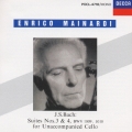 J.S.バッハ:無伴奏チェロ組曲 第3番 第4番