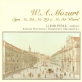 モーツァルト:交響曲第25番 K.183/第29番 K.201/第31番「パリ」 K.297/同第2楽章 (パリ初稿版):リボル・ペシェック指揮/チェコ・ナショナル交響楽団