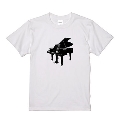 WTM クラシカルTシャツ Grand Piano ホワイト Mサイズ